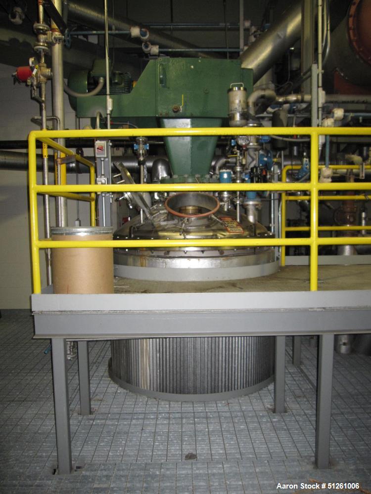 Used Stainless Steel Fabrication Inc. Reactor, 2,000 Gallon