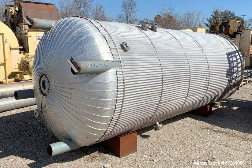 Used Stainless Steel Fabrication Inc. Reactor, 2,000 Gallon
