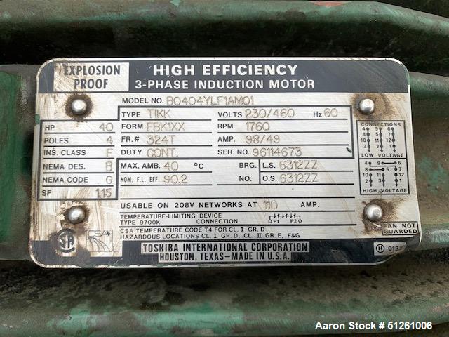Used Stainless Steel Fabrication Inc. Reactor, 2,000 Gallon