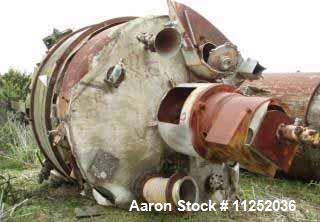 Used Struthers Wells Reactor, Approximate 3500 Gallon