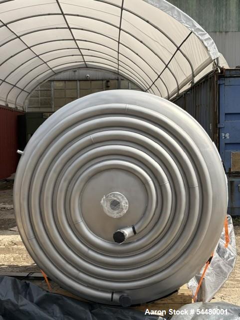 Unused Tolan Machinery 1,400 Gallon 316L Stainless Steel Reactor | FV/75 PSI Jacketed Vessel