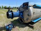 Used Norwalk Fabricators Inc Agitated Reactor, Approximately 1,700 Gallons, 316L Stainless Steel, Vertical. Approximate 6' diameter x 7' straight side. Dished top and bottom. Internal rated 60 psi / ...