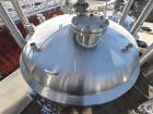 Used- 1,000 Gallon APV Jacketed Vacuum Processor / Kettle with Sweep Mixer Scrap