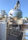 Used- 1000 Gallon APV Jacketed Vacuum Processor / Kettle with Sweep Mixer Scrape