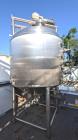 Used- 1000 Gallon APV Jacketed Vacuum Processor / Kettle with Sweep Mixer Scrape