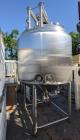 Used- 1000 Gallon APV Jacketed Vacuum Processor / Kettle with Sweep Mixer Scrape