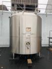 Used Approximately 2,000 Gallon T316L Stainless Steel Jacketed Pressure Vessel