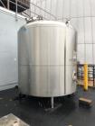 Used Approximately 2,000 Gallon T316L Stainless Steel Jacketed Pressure Vessel