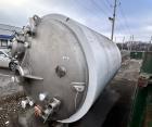 Used DCI Jacketed Tank.  2,246 Gallon. 316 L Stainless steel.