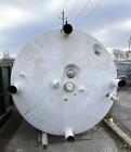 Used DCI Jacketed Tank.  2,246 Gallon. 316 L Stainless steel.