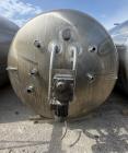 2,600 Gallon Feldmeier Stainless Steel Jacketed Mixing Tank with Sweep Agitator