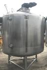 Used- 1200 Gallon (4500 Liter) Sanitary Pharmaceutical Reactor/Fermenter