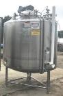 Used- 1200 Gallon (4500 Liter) Sanitary Pharmaceutical Reactor / Fermenter