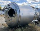 Used Mueller 2,641 Gallon (10,000 Liter) Reactor, Model F, 316L Stainless Steel, Vertical. 90