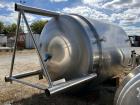 Used- Mueller Reactor, 2,641 Gallon (10,000 Liter), Model F, 316L Stainless Steel, Vertical. 90