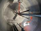 Used – 3,000 Gallon T316 Stainless Steel Half Pipe Coil Jacketed Reactor – 25 HP Agitator, Norwalk Fab