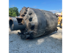 Used 3,000-Gallon T316 Stainless Steel Half-Pipe Coil Jacketed Reactor | 60 PSI Internal / 90 PSI Jacket | Agitated | Norwalk Fabrication | NB Stamped