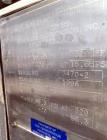 Used Stainless Steel Fabrication Inc. Reactor, 2,000 Gallon