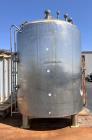 3,000 Gallon Double Wall Stainless Steel Tank