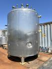 Used- Stainless Steel Fabrication Reactor, 3,000 Gallon, 316 Stainless Steel.  Vertical, 95