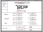 Unused Tolan Machinery 1,400 Gallon 316L Stainless Steel Reactor | FV/75 PSI Jacketed Vessel