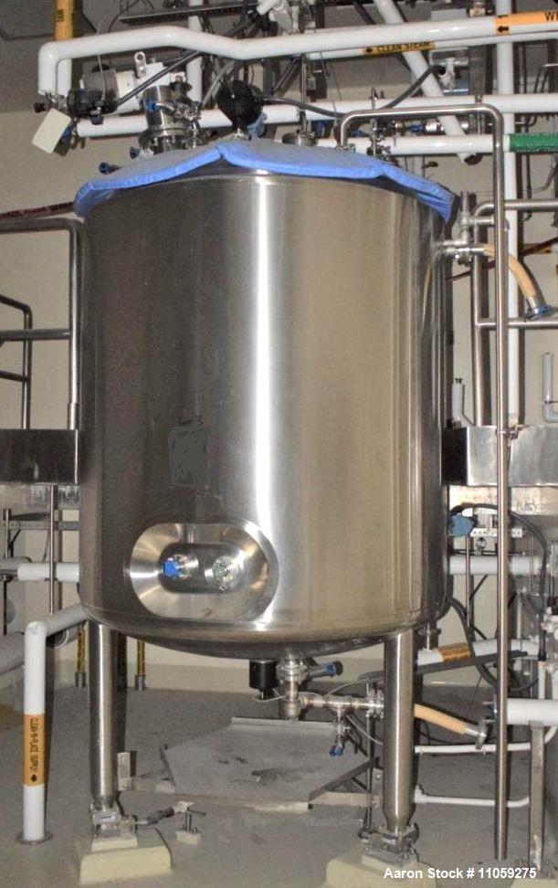 Used 528 Gallon (2000 Liter) Feldmeier Sanitary Reactor with Mixer