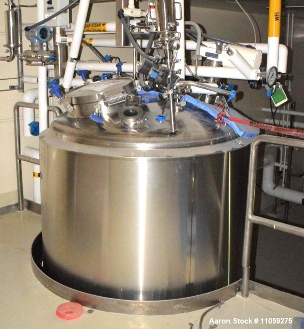 Used 528 Gallon (2000 Liter) Feldmeier Sanitary Reactor with Mixer