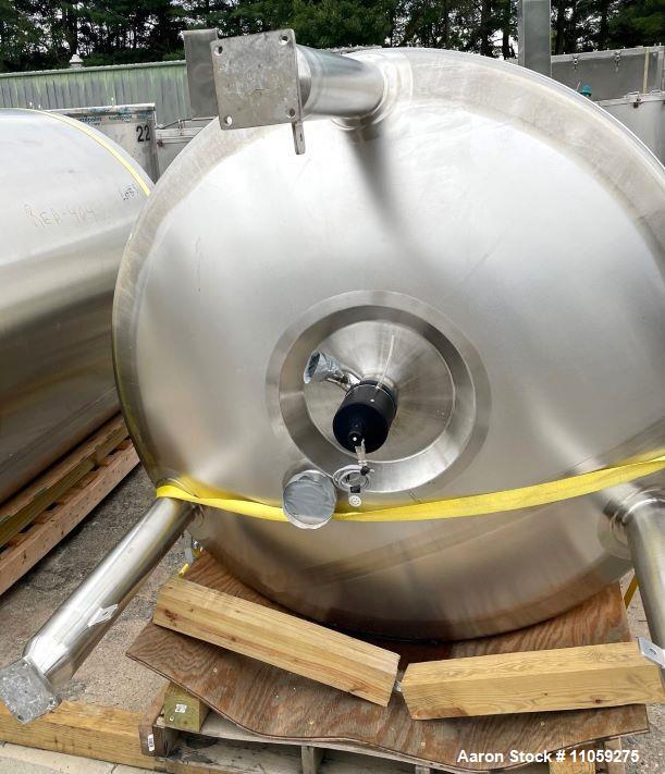 Used 528 Gallon (2000 Liter) Feldmeier Sanitary Reactor with Mixer