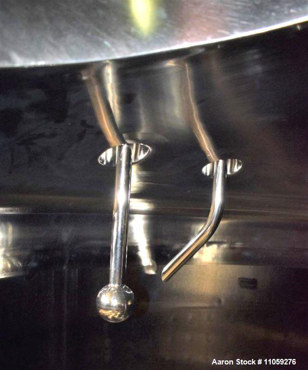 Used 528 Gallon (2000 Liter) Feldmeier Sanitary Reactor with Mixer
