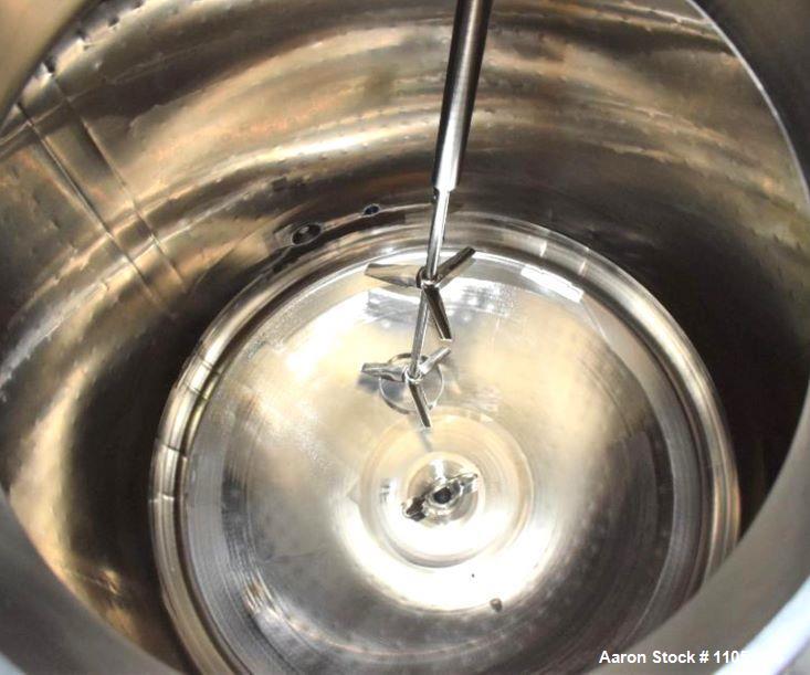 Used 528 Gallon (2000 Liter) Feldmeier Sanitary Reactor with Mixer