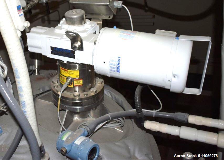 Used 528 Gallon (2000 Liter) Feldmeier Sanitary Reactor with Mixer