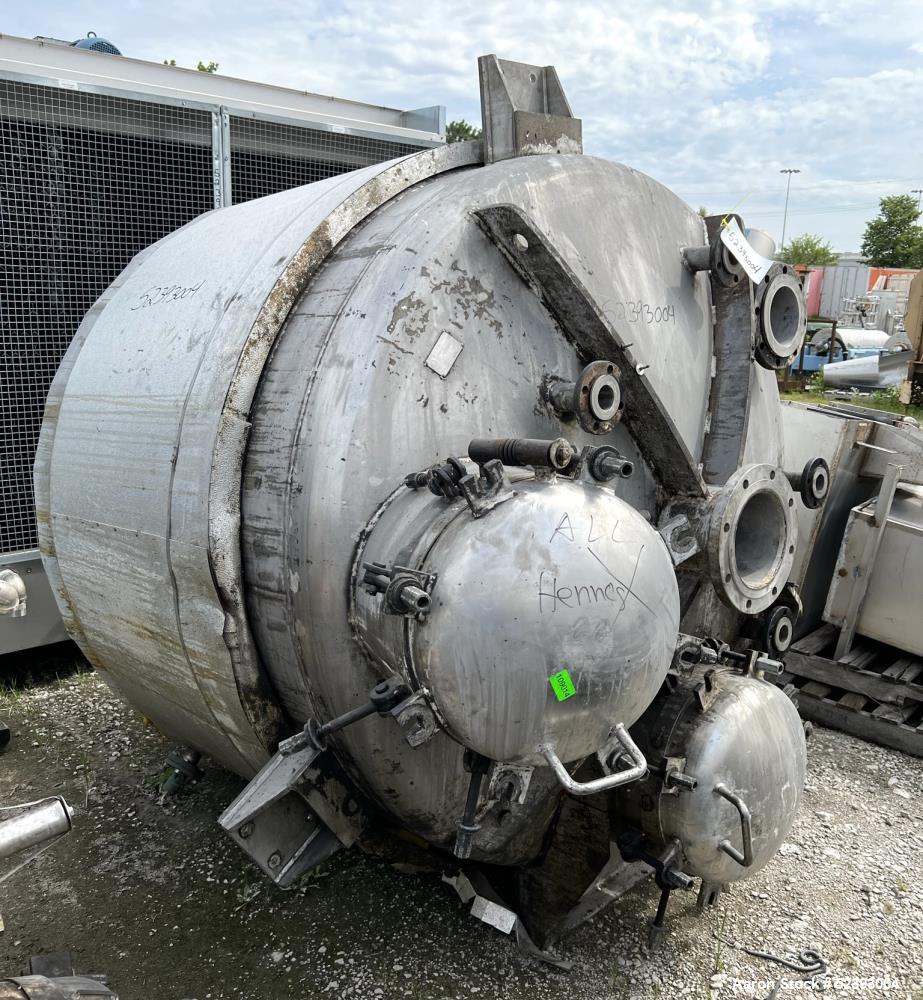 Imperial Steel Approximately 950 Gallon Capacity Reactor