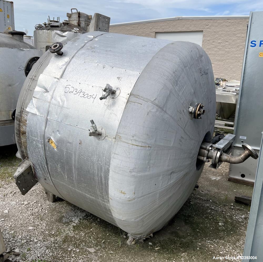 Imperial Steel Approximately 950 Gallon Capacity Reactor
