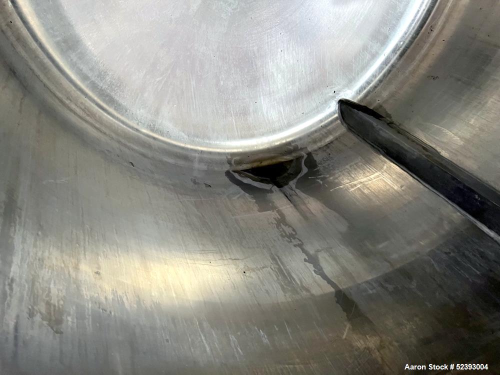Imperial Steel Approximately 950 Gallon Capacity Reactor