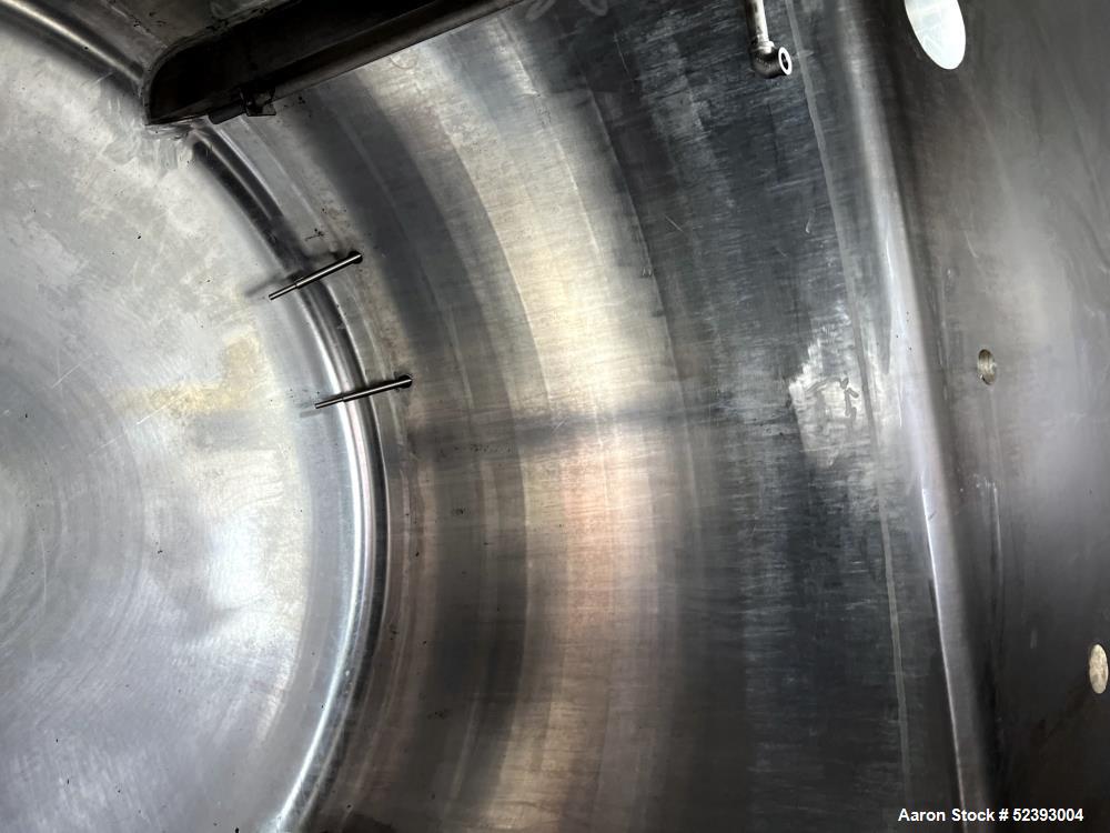 Imperial Steel Approximately 950 Gallon Capacity Reactor