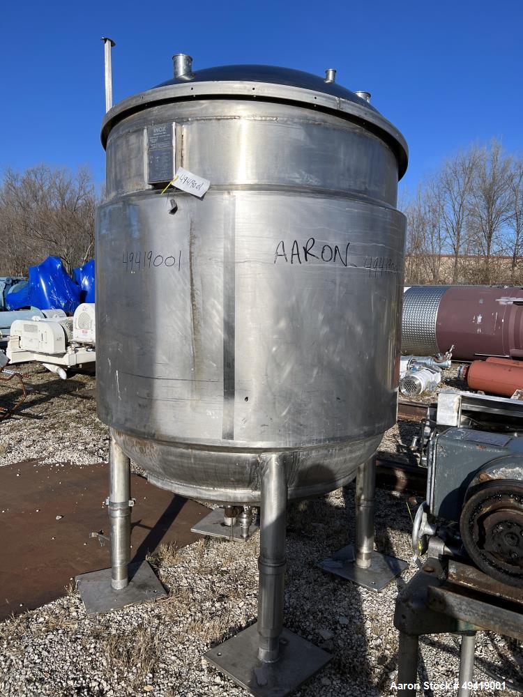 Used- INOX Industries Reactor, 792 Gallon / 3000 Liter, 316L Stainless Steel