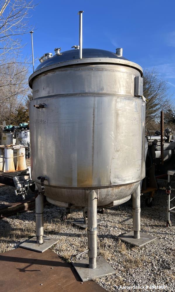 Used- INOX Industries Reactor, 792 Gallon / 3000 Liter, 316L Stainless Steel