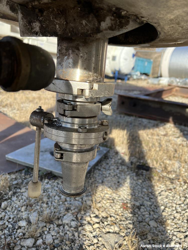 Used INOX Industries 792 Gallon Reactor – 316L Stainless Steel, Dimple Jacketed, ASME Built