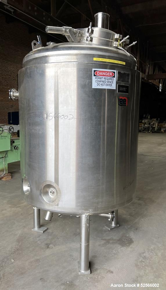 Lee Industries 528 Gallon (2000 Liter) Reactor