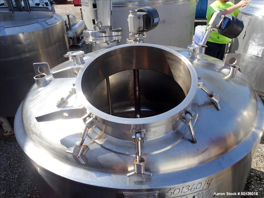 Used- Letsch Reactor, Approximate 650 Gallon, 316L Stainless Steel