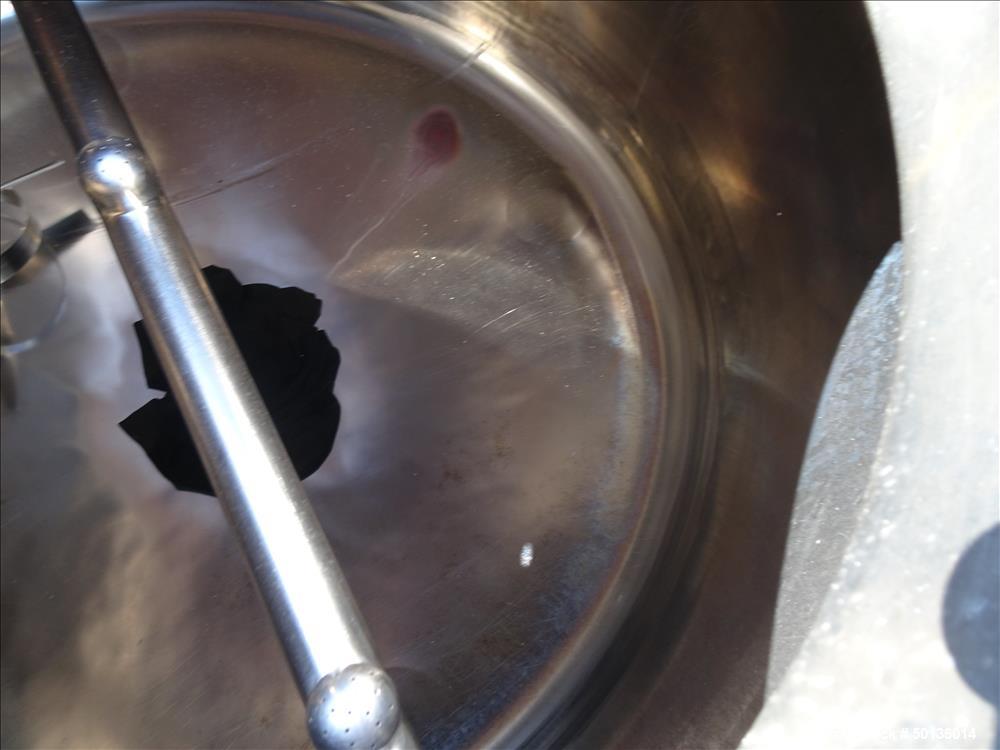 Used Letsch Reactor, Approximate 650 Gallon, 316L Stainless Steel