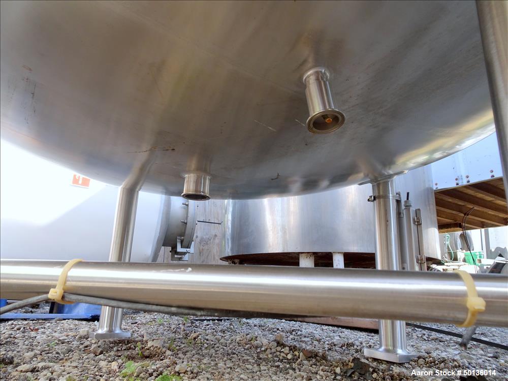 Used Letsch Reactor, Approximate 650 Gallon, 316L Stainless Steel