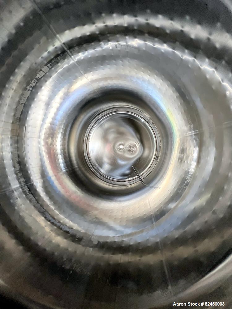 Used Mueller Reactor, 792 Gallon (3,000 Liter), Model F, 316L Stainless Steel, Vertical. 54" Diameter x 75" straight side, dished top and bottom. Internal rated 50/Full Vacuum psi at -7 to 300 degree...