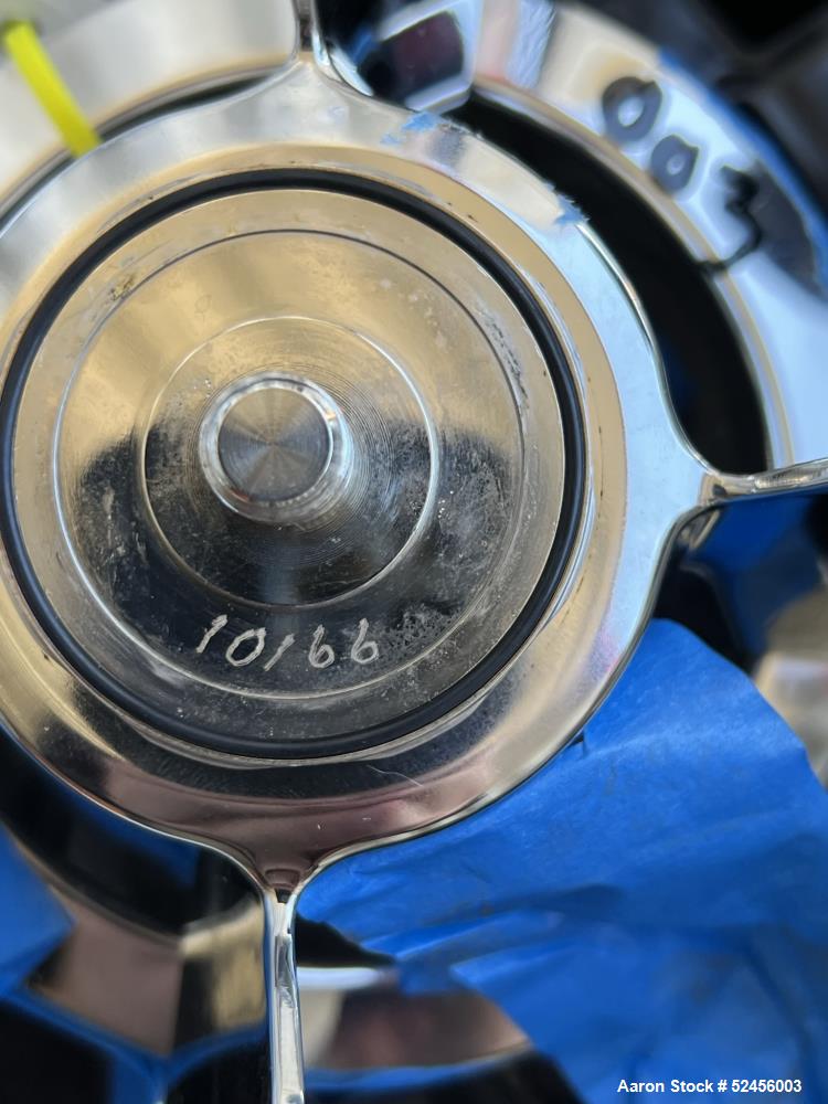 Used Mueller Reactor, 792 Gallon (3,000 Liter), Model F, 316L Stainless Steel, Vertical. 54" Diameter x 75" straight side, dished top and bottom. Internal rated 50/Full Vacuum psi at -7 to 300 degree...