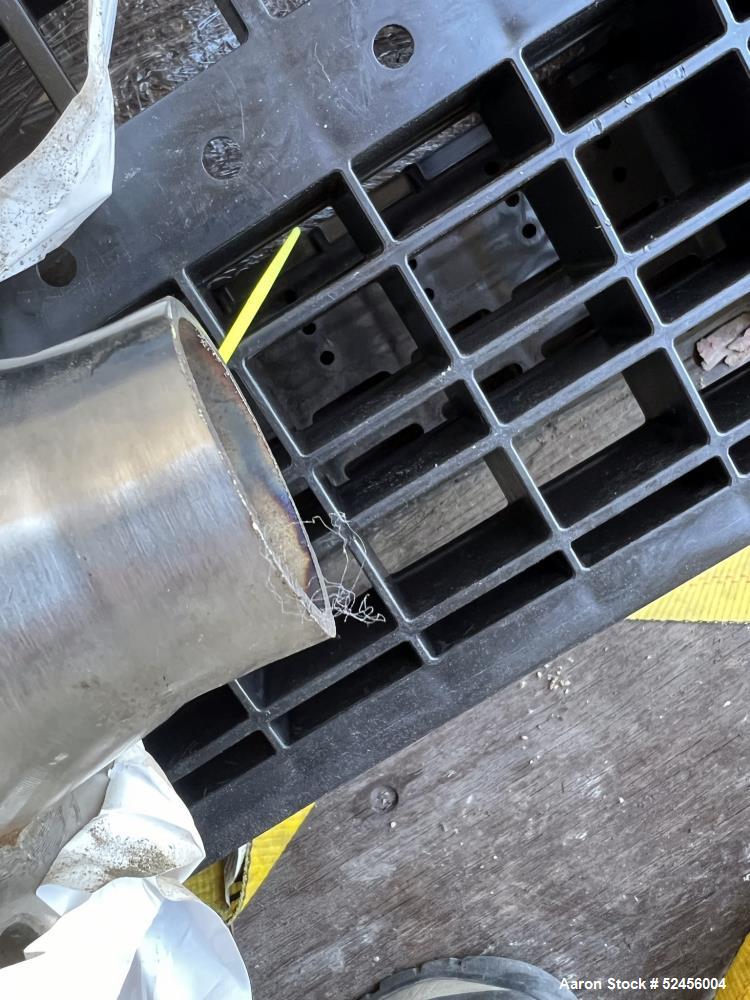 Used Mueller Jacketed Buffer Prep Tank, 792 Gallon (3,000 Liter), Model F, 316L Stainless Steel, Vertical. 54" Diameter x 75" straight side, dished top and bottom. Internal rated 50/Full Vacuum psi a...