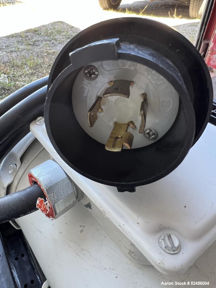 Used Mueller Jacketed Buffer Prep Tank, 792 Gallon (3,000 Liter), Model F, 316L Stainless Steel, Vertical. 54" Diameter x 75" straight side, dished top and bottom. Internal rated 50/Full Vacuum psi a...