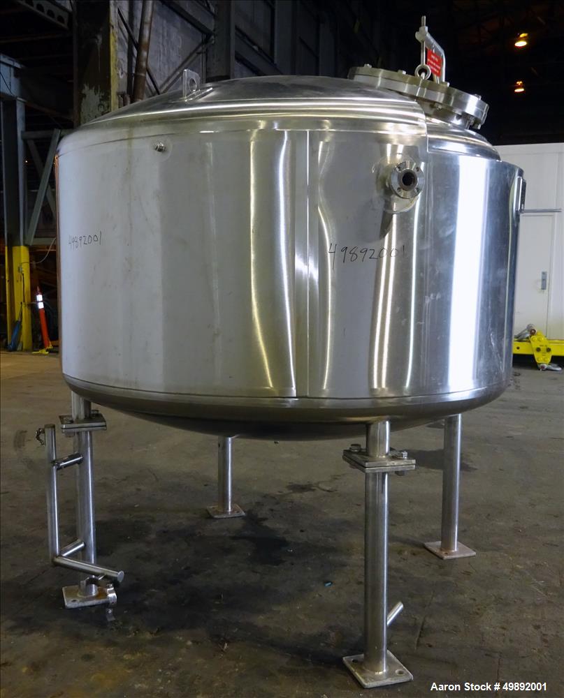 Used Northland Stainless Inc. Reactor, Approximate 900 Gallon