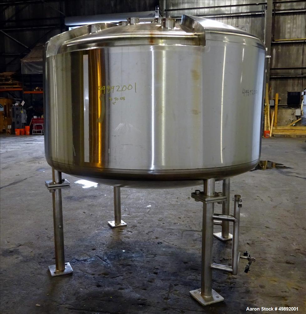Used Northland Stainless Inc. Reactor, Approximate 900 Gallon