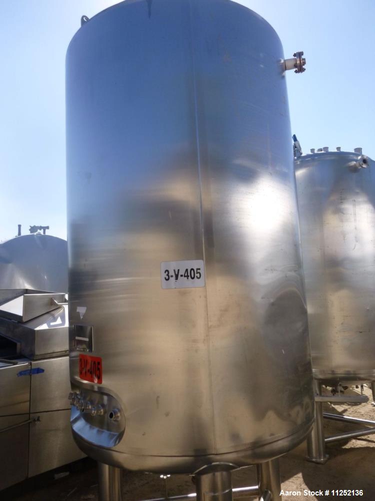 Used Precision Stainless 925 gallon Stainless Steel Reactor
