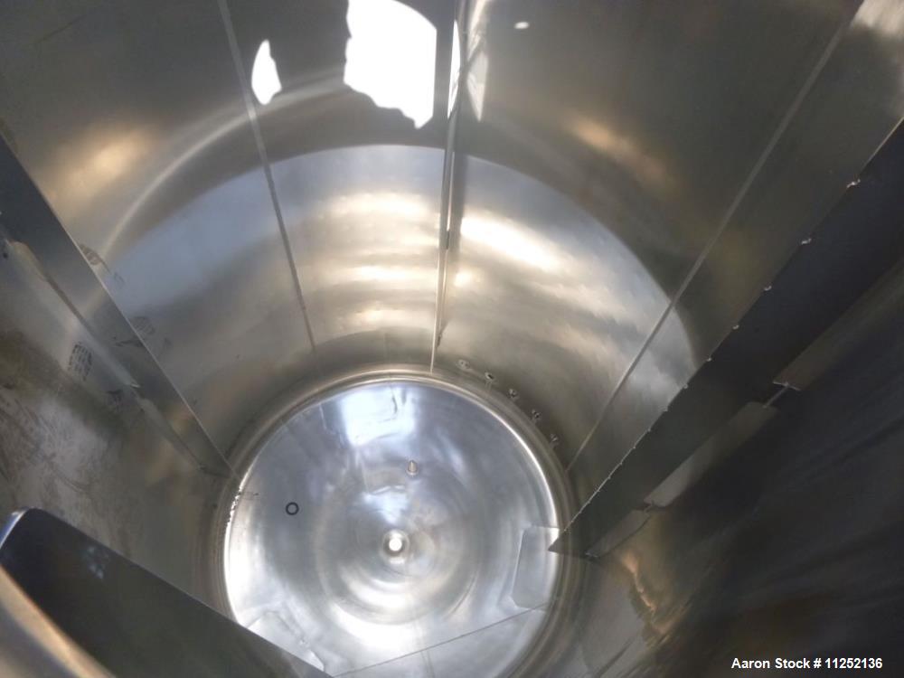 Used Precision Stainless 925 gallon Stainless Steel Reactor